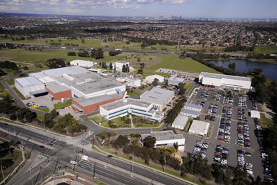 exterior of Broadmeadows manufacturing facility